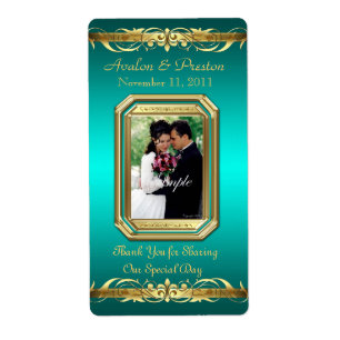Grand Duchess Turquoise Photo Gold Vin Mariage Éti