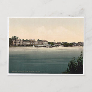 Grand Duke's Castle, Biebrich, the Rhine, Germany Postcard