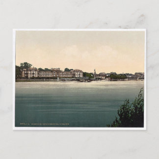 Grand Duke's Castle, Biebrich, the Rhine, Germany Postcard