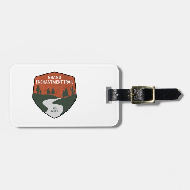Grand Enchantment Trail Luggage Tag (Front Horizontal)