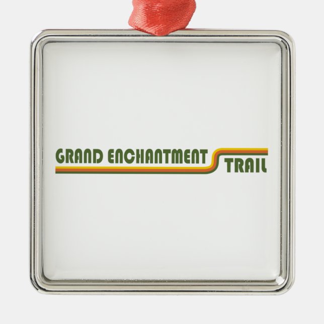 Grand Enchantment Trail Metal Ornament (Front)