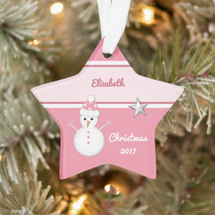 Grand-enfant rose de Noël