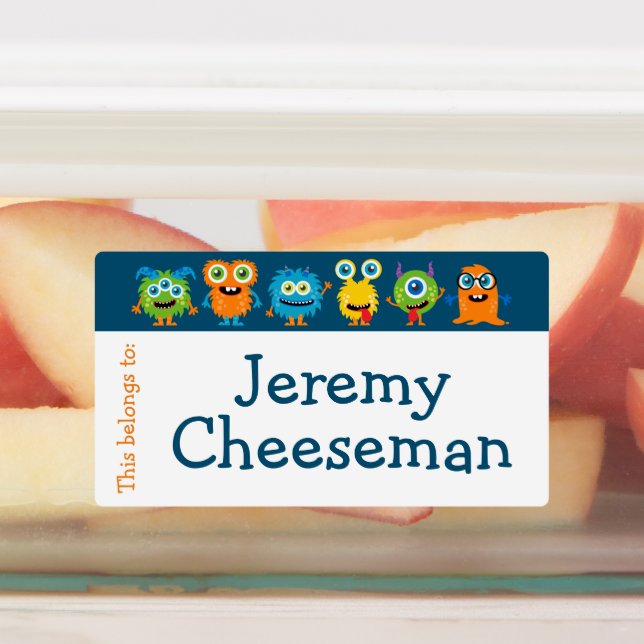 Grand Étiquette d'approvisionnement scolaire sur m (Apposé)