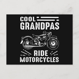 Grand Father BikerGrand Father Biker Postcard