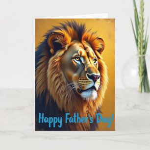 Grand Feline Fathers Day Card