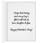 Grand-fille Heureuse Sainte-Valentin de coeur