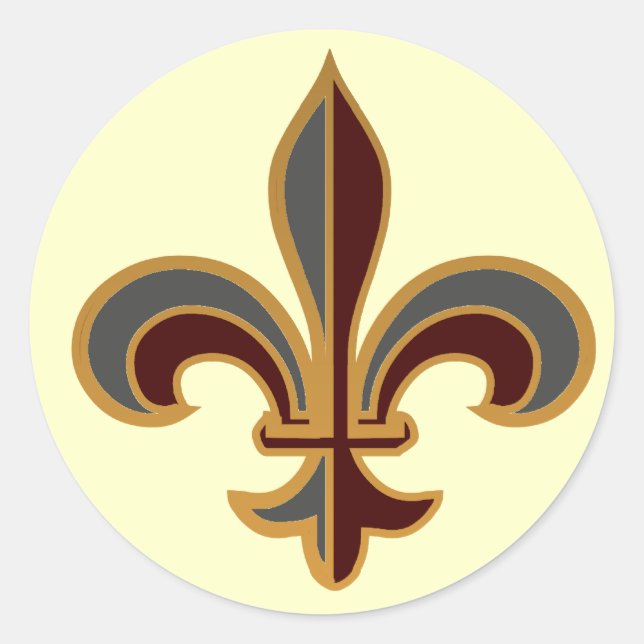 Grand Fleur-de-lis - Sticker (Front)