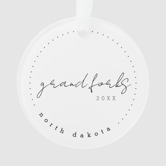 Grand Forks, Dakota du Nord Voyage États-Unis (devant)