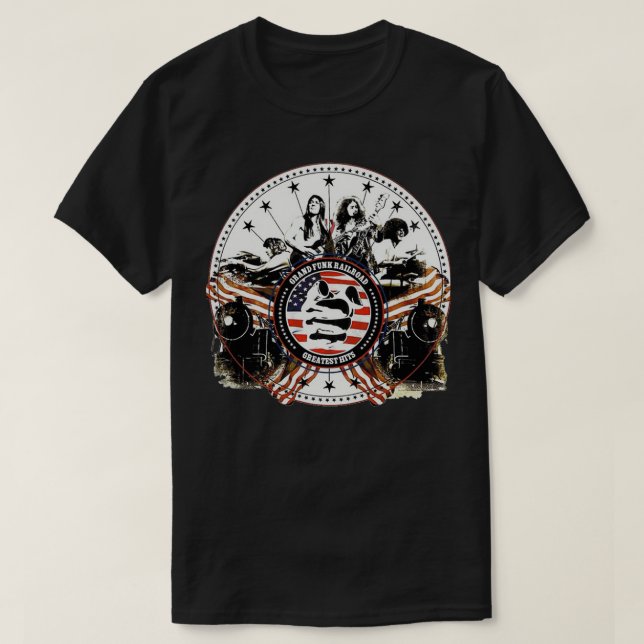 Grand Funk Railroad 21 T-Shirt (Design Front)