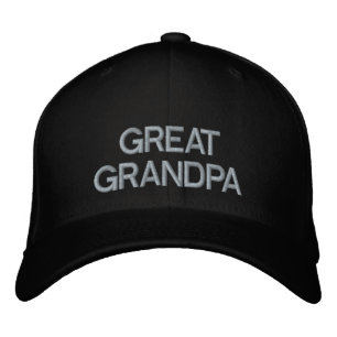 Grand grand-père casquette brodé