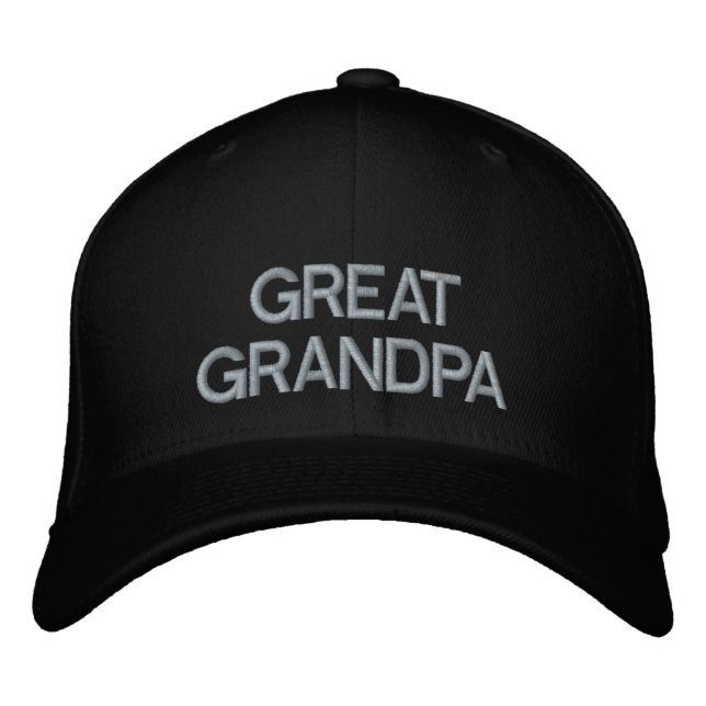 Grand grand-père casquette brodé (Devant)