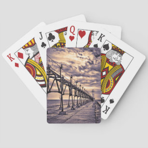 Grand Haven lighthouse and pier, Grand Haven Playing Cards