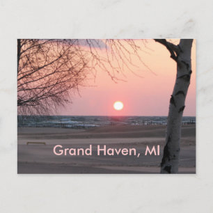 Grand Haven, MI Postcard