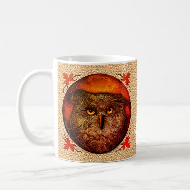 Grand hibou mug (Gauche)