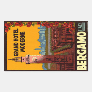 Grand Hotel Modern Berganmo Italy Sticker