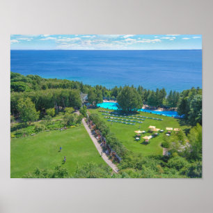 Grand Hotel Pool, Mackinac Island, Michigan, 2012 Poster