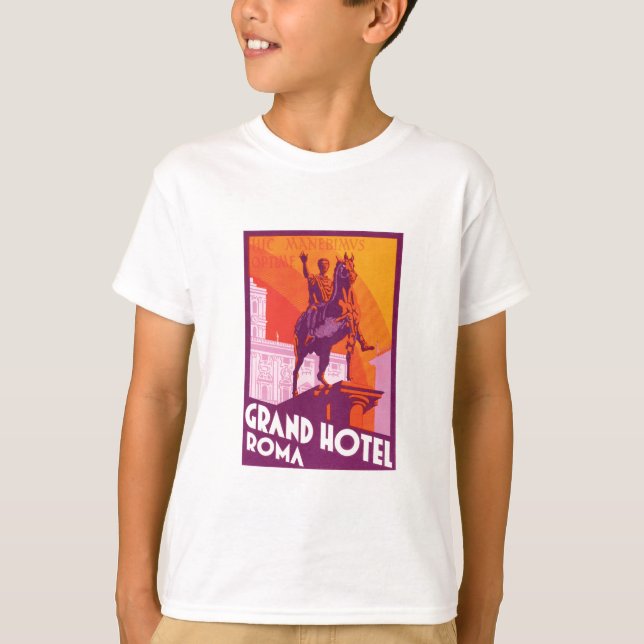 Grand Hotel Roma T-Shirt (Front)