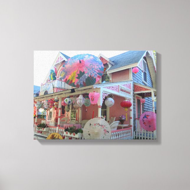 Grand Illumination in Pink - Martha's Vineyard Canvas Print (Front)