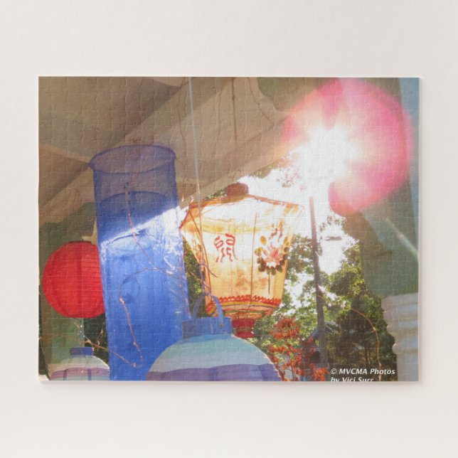 Grand Illumination Lanterns - Martha's Vineyard Jigsaw Puzzle (Horizontal)