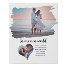 Grand Impression sur toile personnalisée pour coup