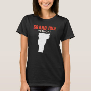 Grand Isle Vermont USA State America Travel Vermon T-Shirt
