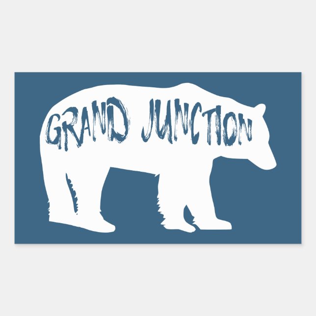 Grand Junction Colorado Bear Sticker (Front)