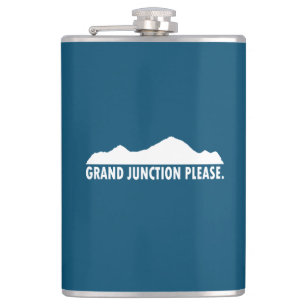 Grand Junction Colorado Please Hip Flask