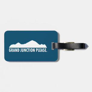 Grand Junction Colorado Please Luggage Tag