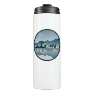 Grand Lake Colorado Reflection Thermal Tumbler