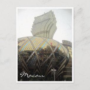 grand lisboa gold postcard