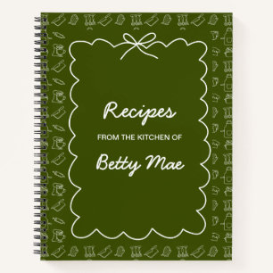 Grand Livre de Recettes Vierge Écrivez Votre Propr