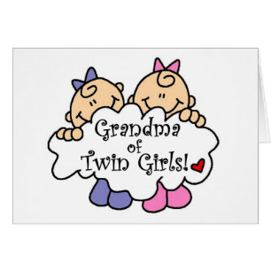 Grand-maman des T-shirts et des cadeaux jumeaux de