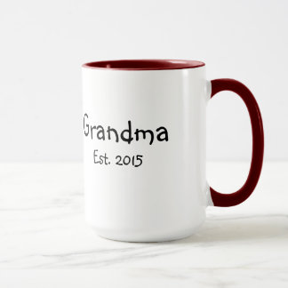 Grand-maman - établie tasse de café de 2015 - 15