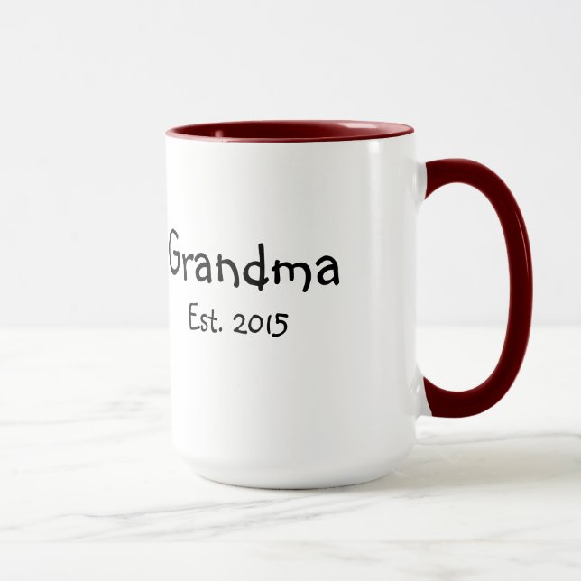Grand-maman - établie tasse de café de 2015 - 15 (Droite)