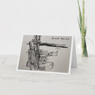 Grand Marais Greeting card