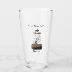 Grand Marais Light MN glass