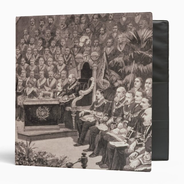 Grand Masonic Gathering in the Royal Albert Binder (Front/Inside)