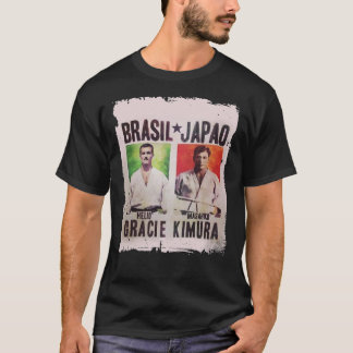 Grand Master Gracie vs Masahiko Kimura Fight Poste T-Shirt