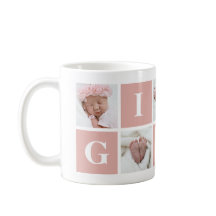 Grand-mère 5 Photo Collage Gigi Mug