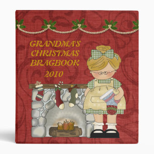 Grand-mère classeur du livre de Brag de Noël