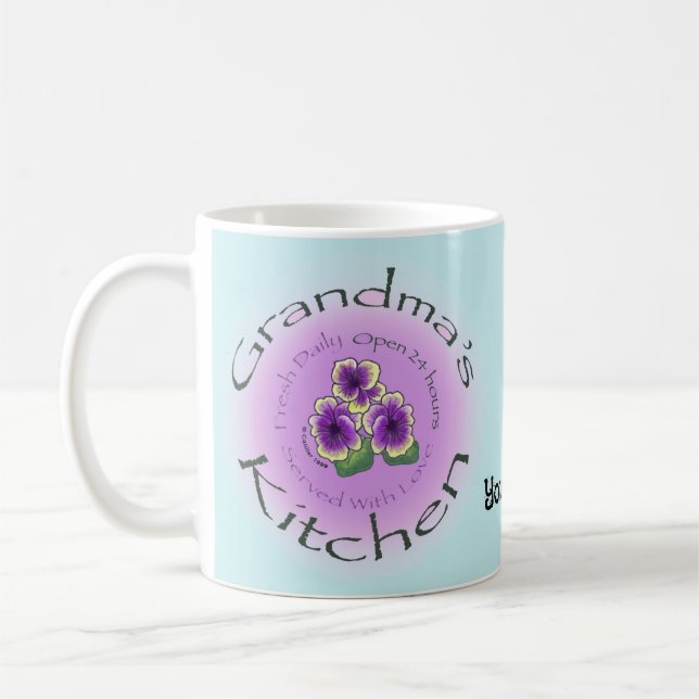Grand-mère Cuisine tasse (Gauche)