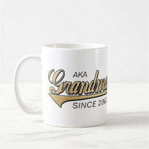 Grand-mère Mug "AKA Grand-mère depuis..."