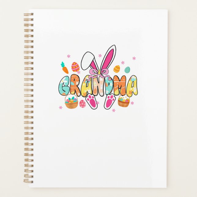 Grand-mère Pâques Grand-mère Coquette Lapin Oreill (Devant)