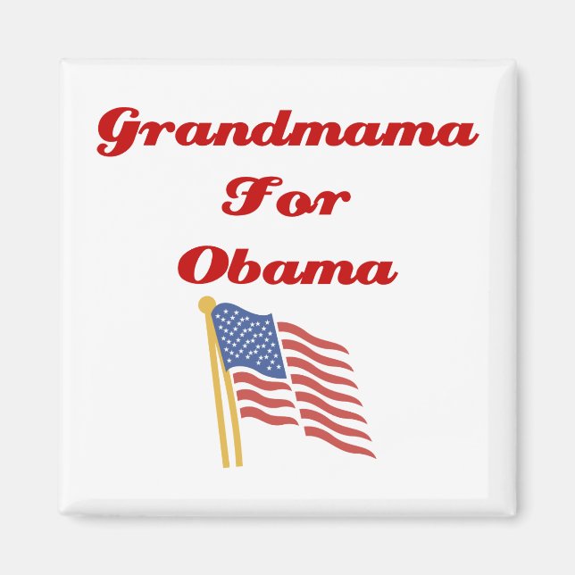 Grand-mère pour Obama Magnet (Devant)