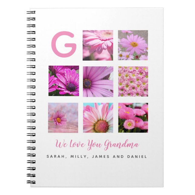 Grand-mère's Garden Journal - AJOUTER photos et te (Devant)