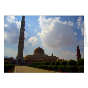 grand mosque clouds