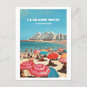 Grand-motte, postcard QZE32F5-4