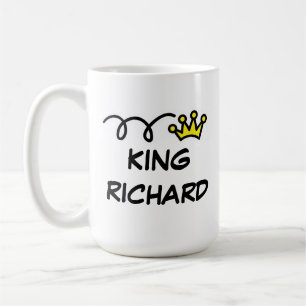 Grand mug de café extra large taille roi avec cour