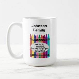 Grand mug de café pour réunion de famille