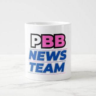Grand mug de l'équipe de nouvelles PBB